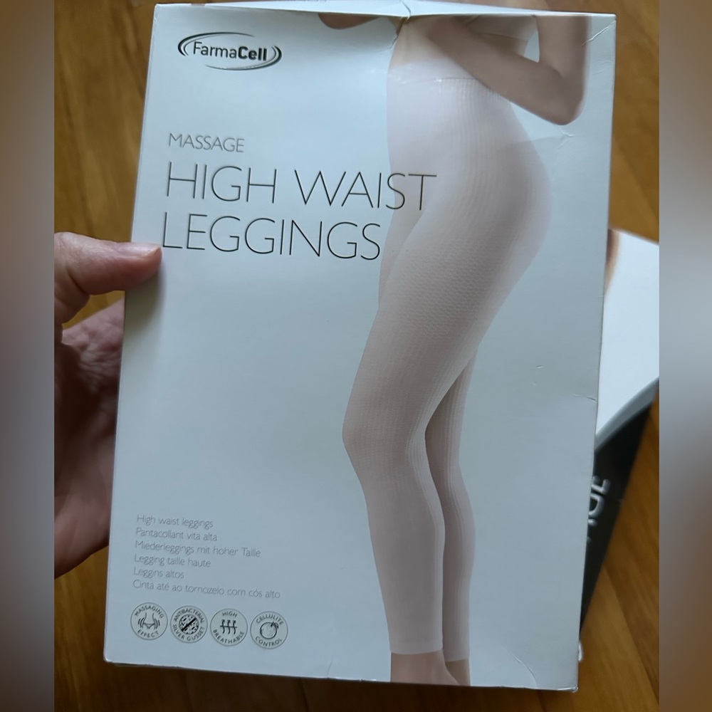 Italian massage leggings black Ricari studio